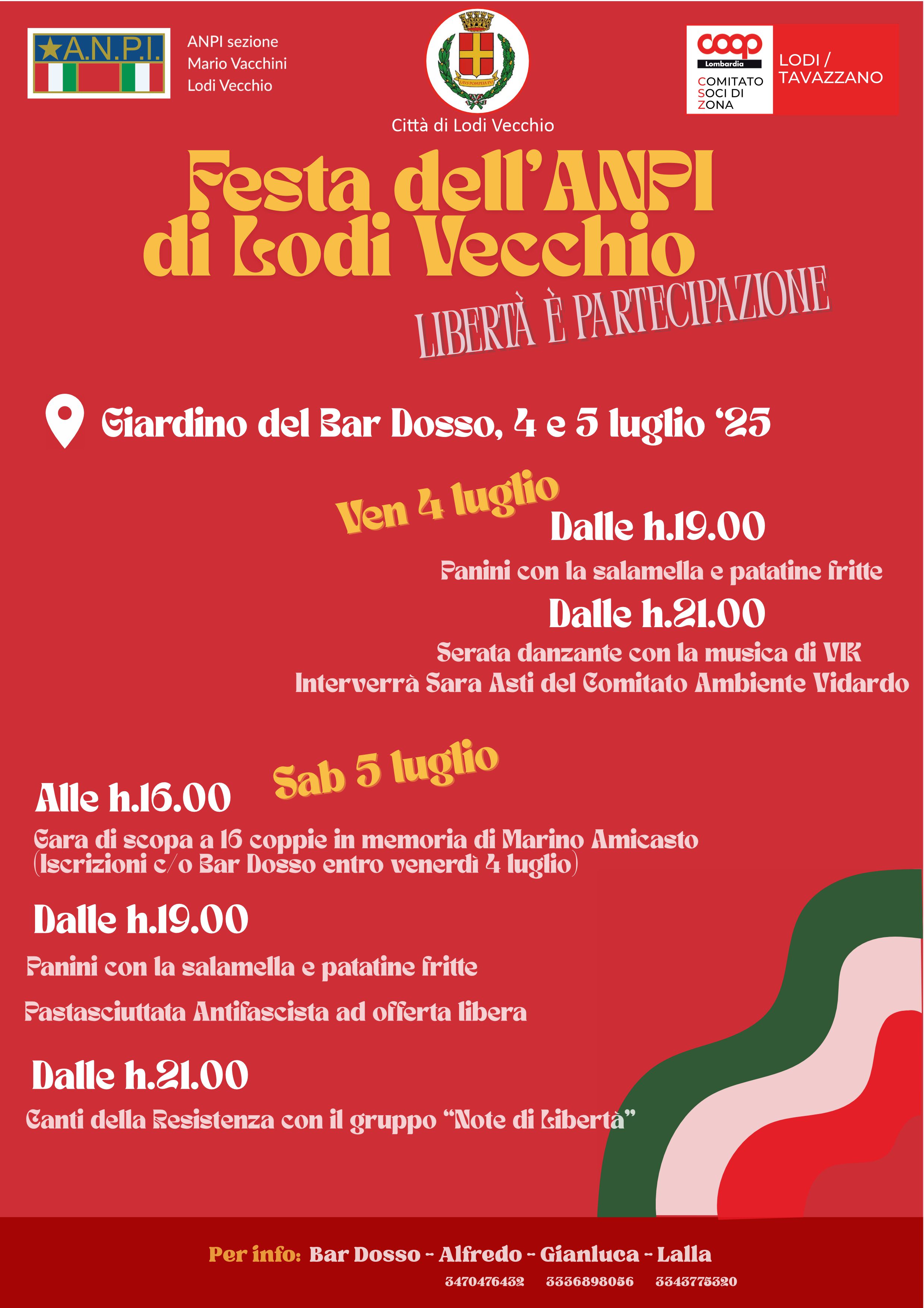 Festa dell\'ANPI Lodi Vecchio
