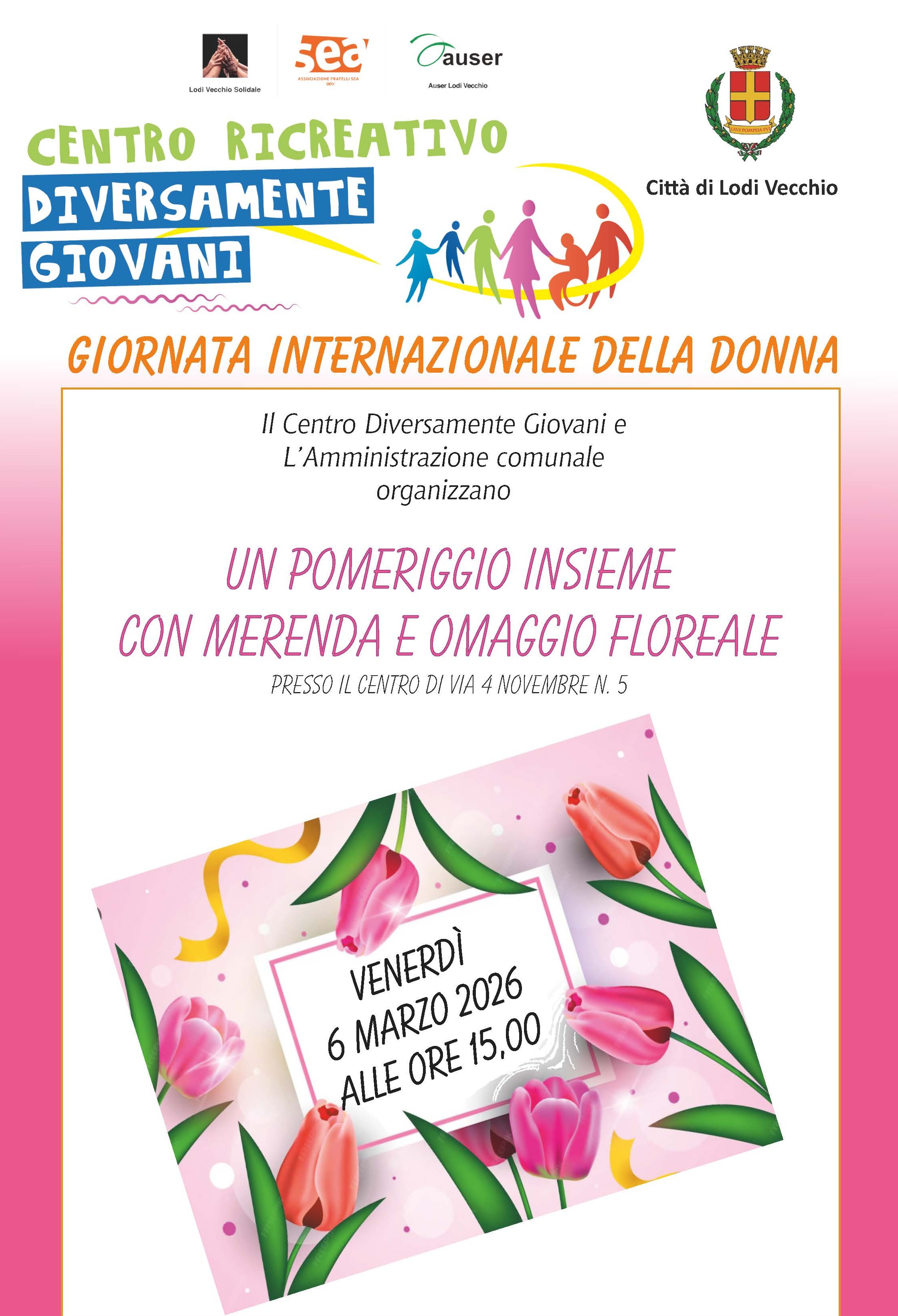 merenda al centro diversamente giovani